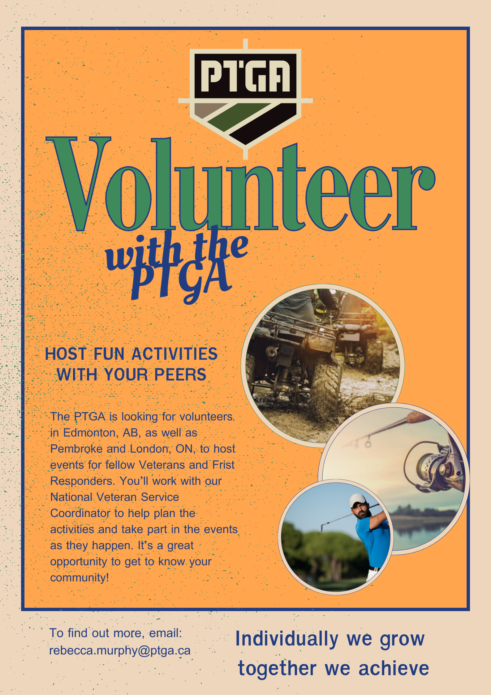 Become a Ptga Volunteer