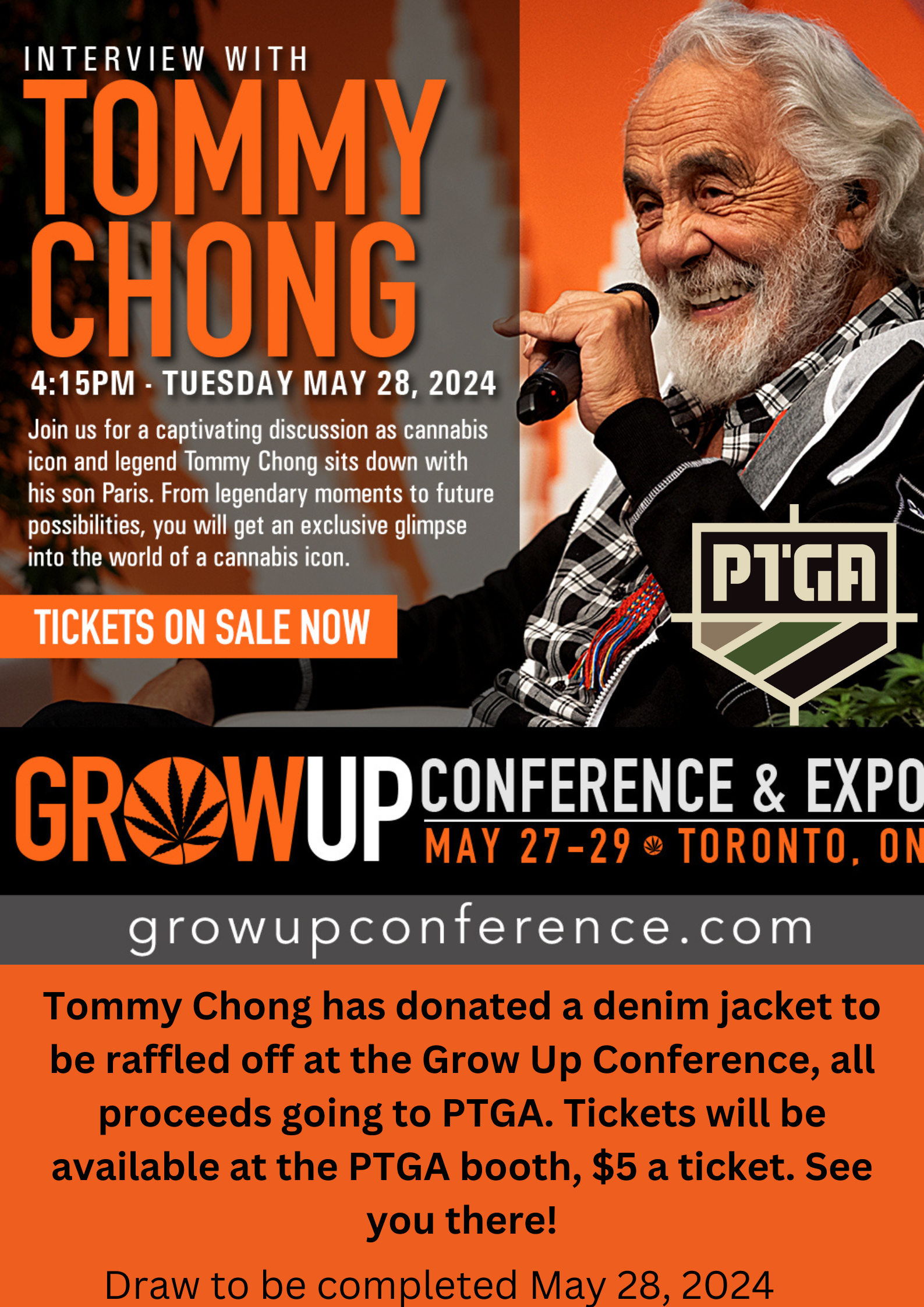 Grow Up Conference with Tommy Chong