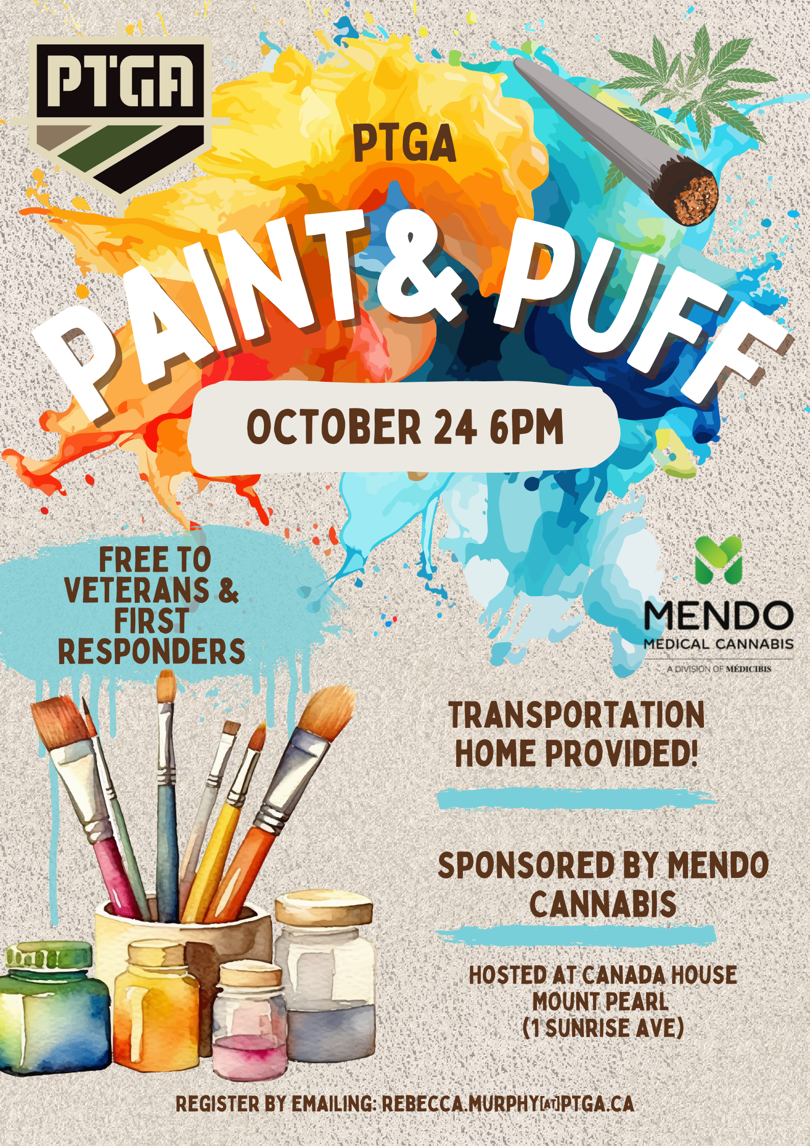 Paint & Puff Night