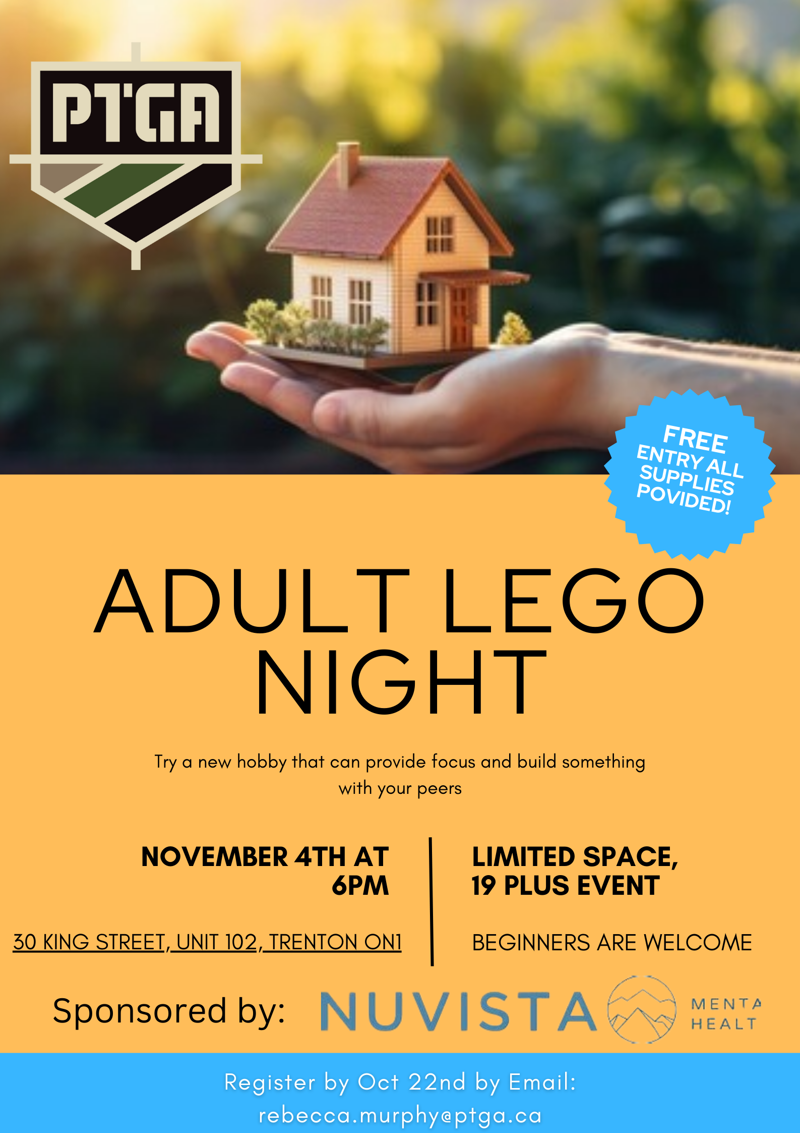 Adult Lego Night