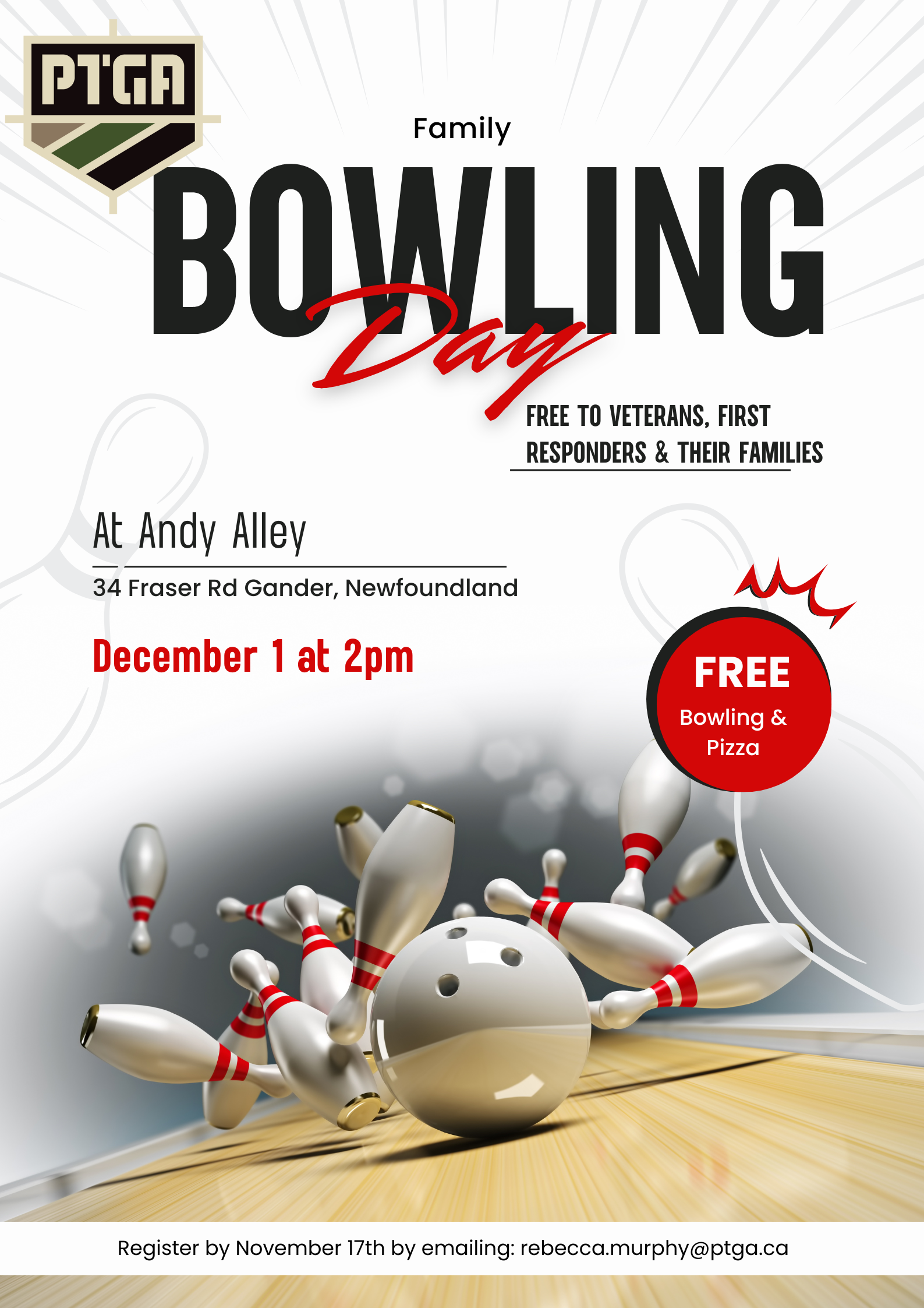 Bowling for the Family Gander