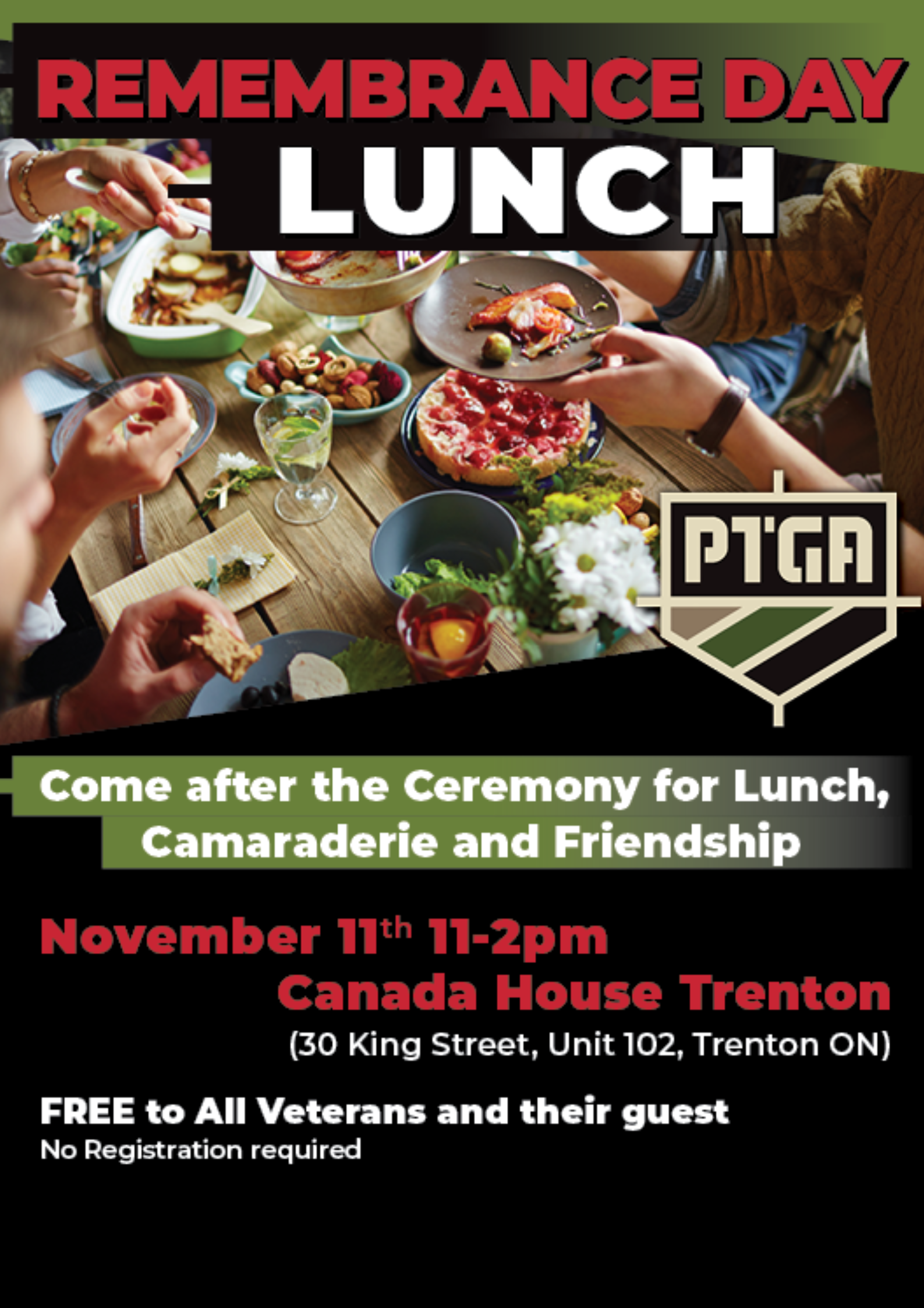 Remembrance Day Lunch Trenton