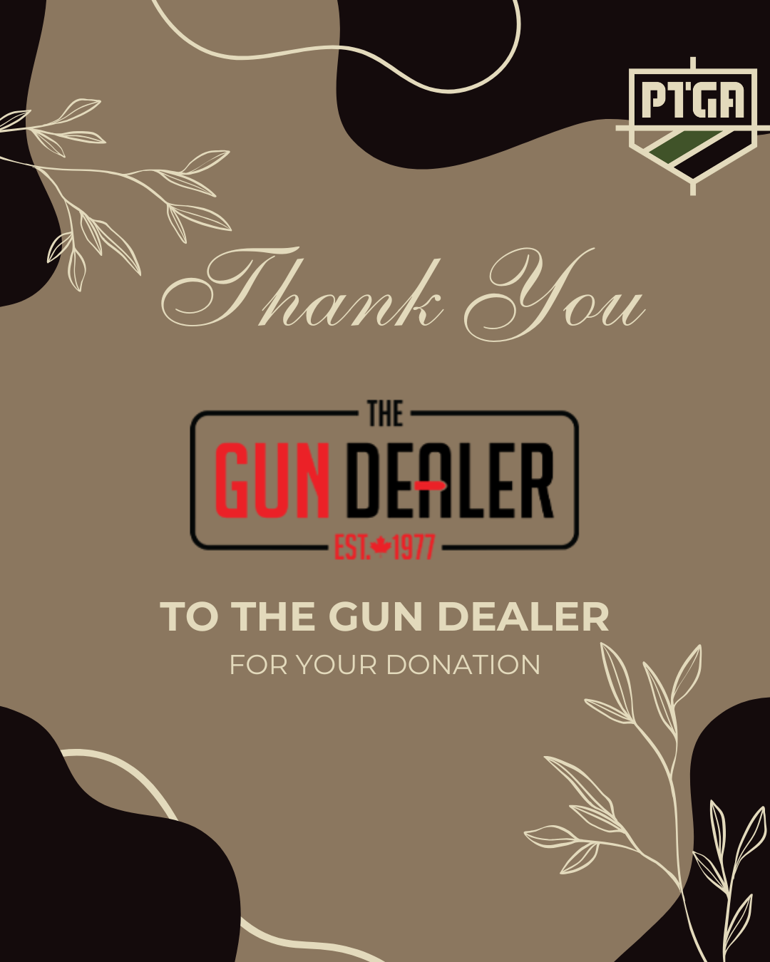 Thank you to The Gun Dealer!
