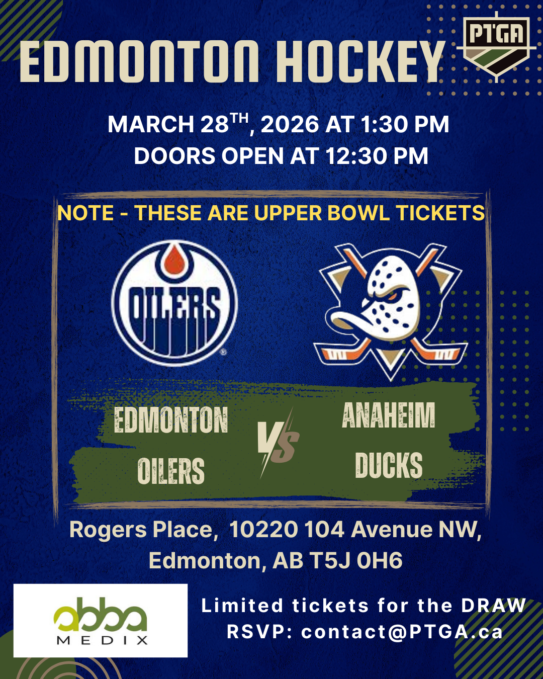 Edmonton Oilers Game – March 28th