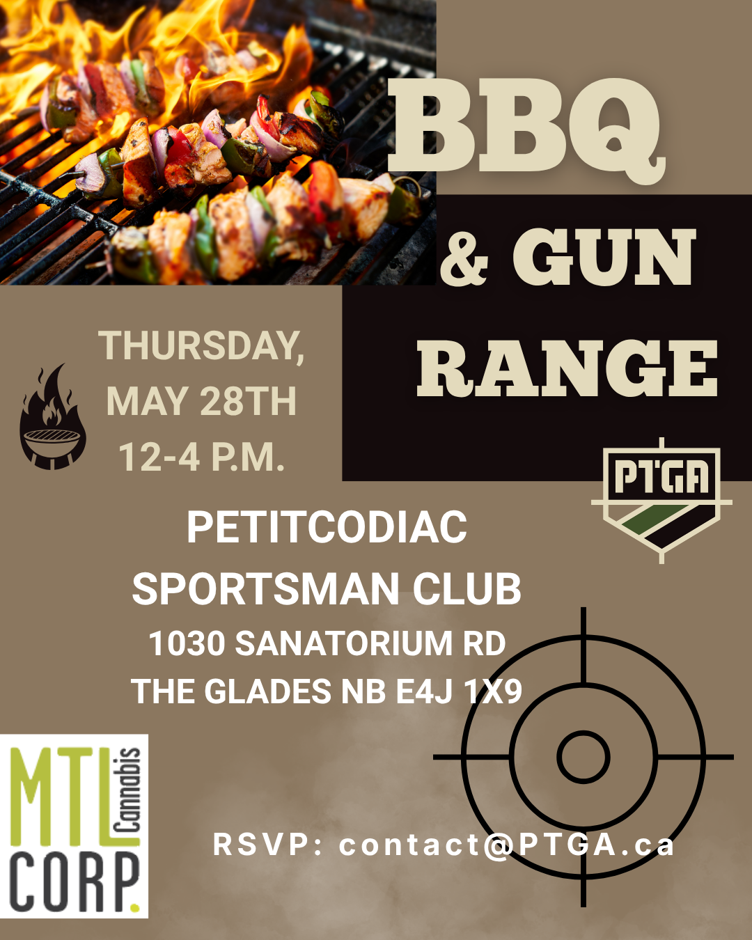 BBQ & Gun Range – Sanatorium Rd May 28th/26